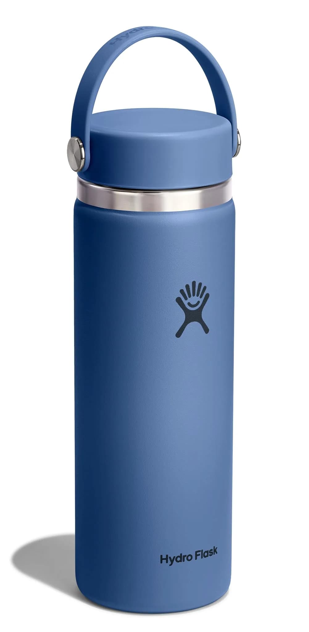 Hydro Flask 20 Oz Harbor Blue Wide Mouth Water Bottle - Insulated Stainless Steel, Leakproof thumbnail 2