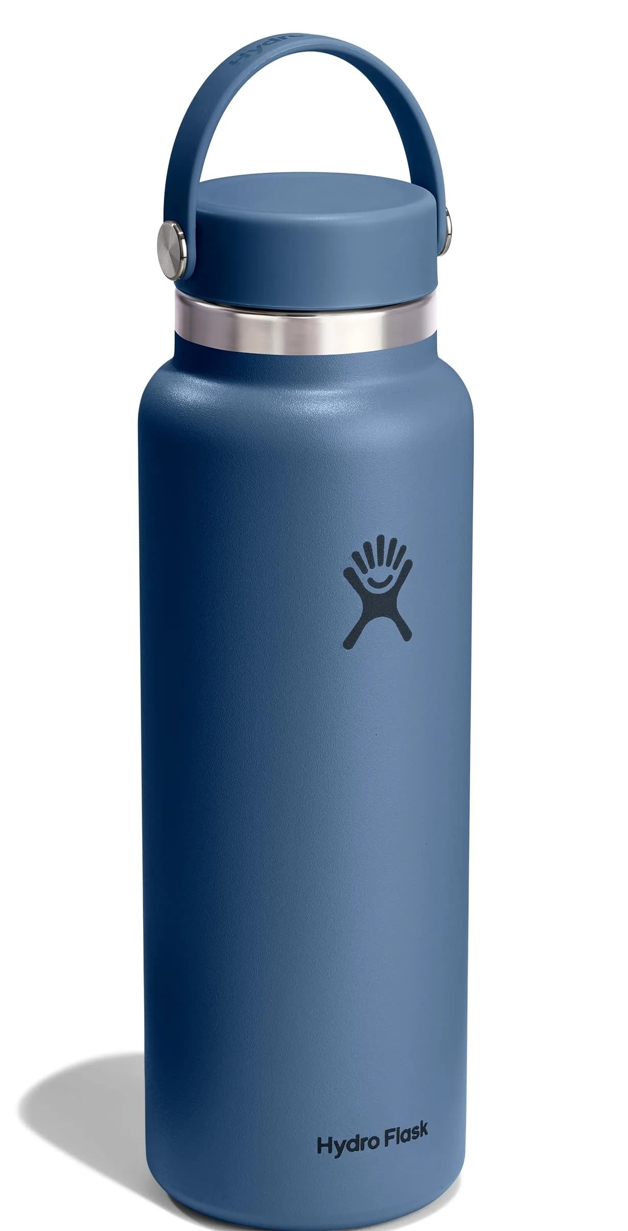 Hydro Flask 40 Oz Harbor Blue Wide Mouth Insulated Stainless Steel Water Bottle thumbnail 2