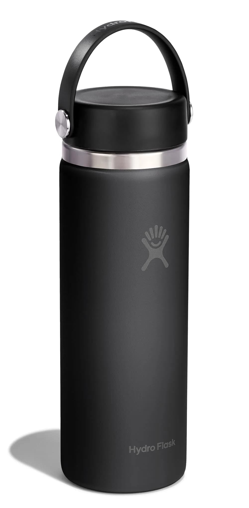 Hydro Flask 20 Oz Tonal Black Wide Mouth Water Bottle | Insulated Stainless Steel, Cold 24 Hrs, Hot 12 Hrs thumbnail 2