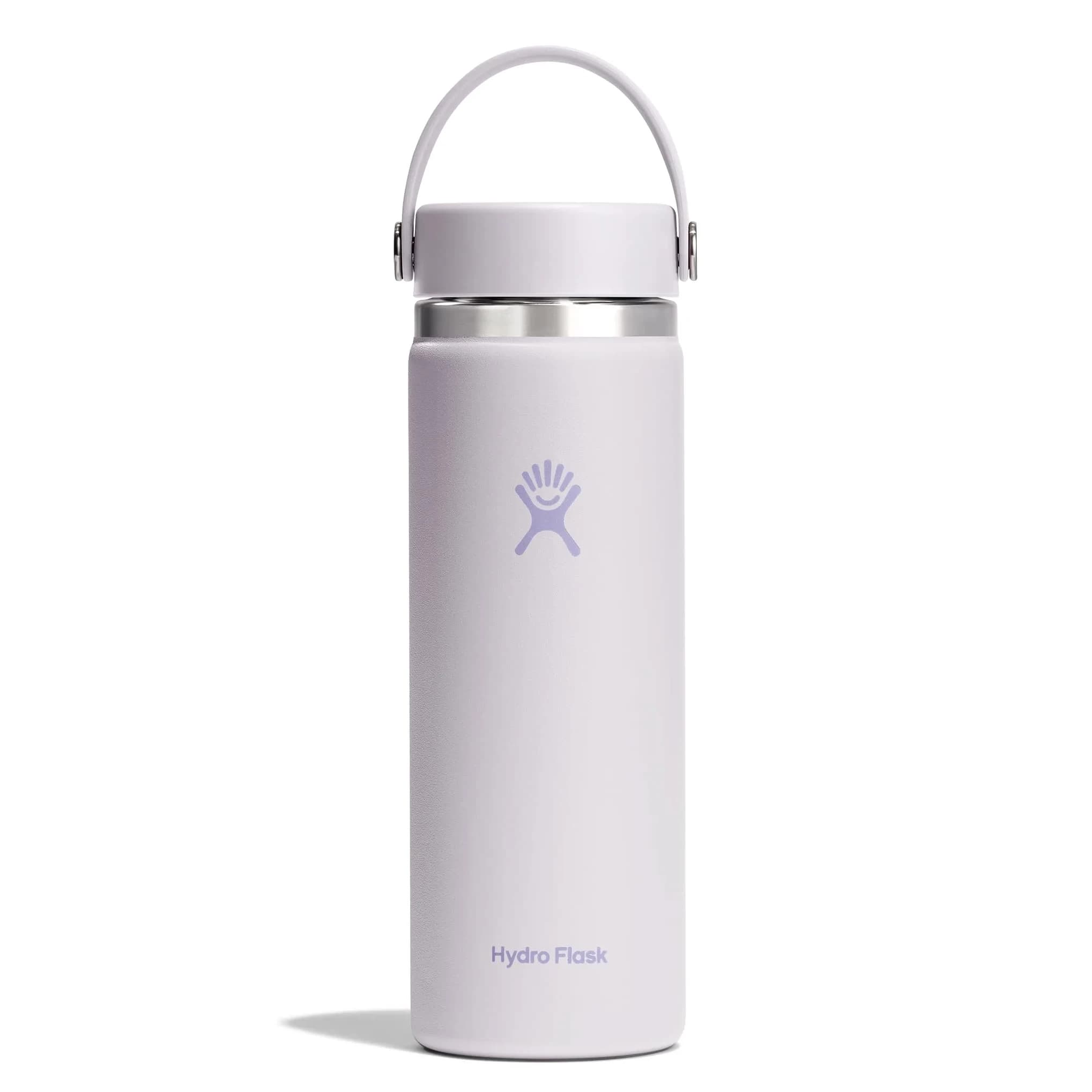 Hydro Flask Wide Mouth Water Bottle 20 oz (591 mL) | Insulated Stainless Steel, Cloud Pink — Cloud Pink / 20 Oz