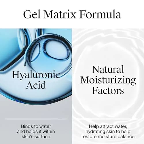 Neutrogena Hydro Boost Gel Cream Fragrance Free 15ml (0.5 Fl Oz) | Hyaluronic Acid Facial Moisturizer for Normal to Dry Skin thumbnail 4