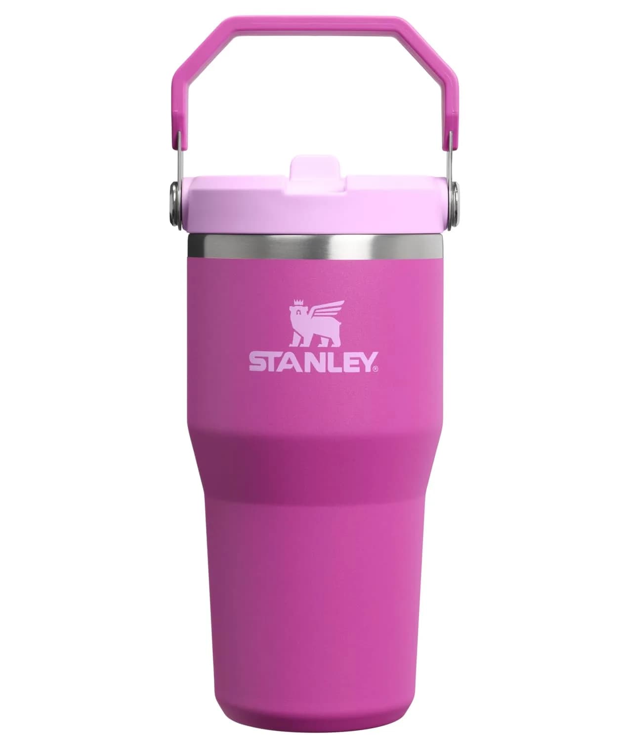 STANLEY IceFlow 2.0 Flip Straw Tumbler 20 oz Dark Blossom - Sip Faster, Spill Less - main product image