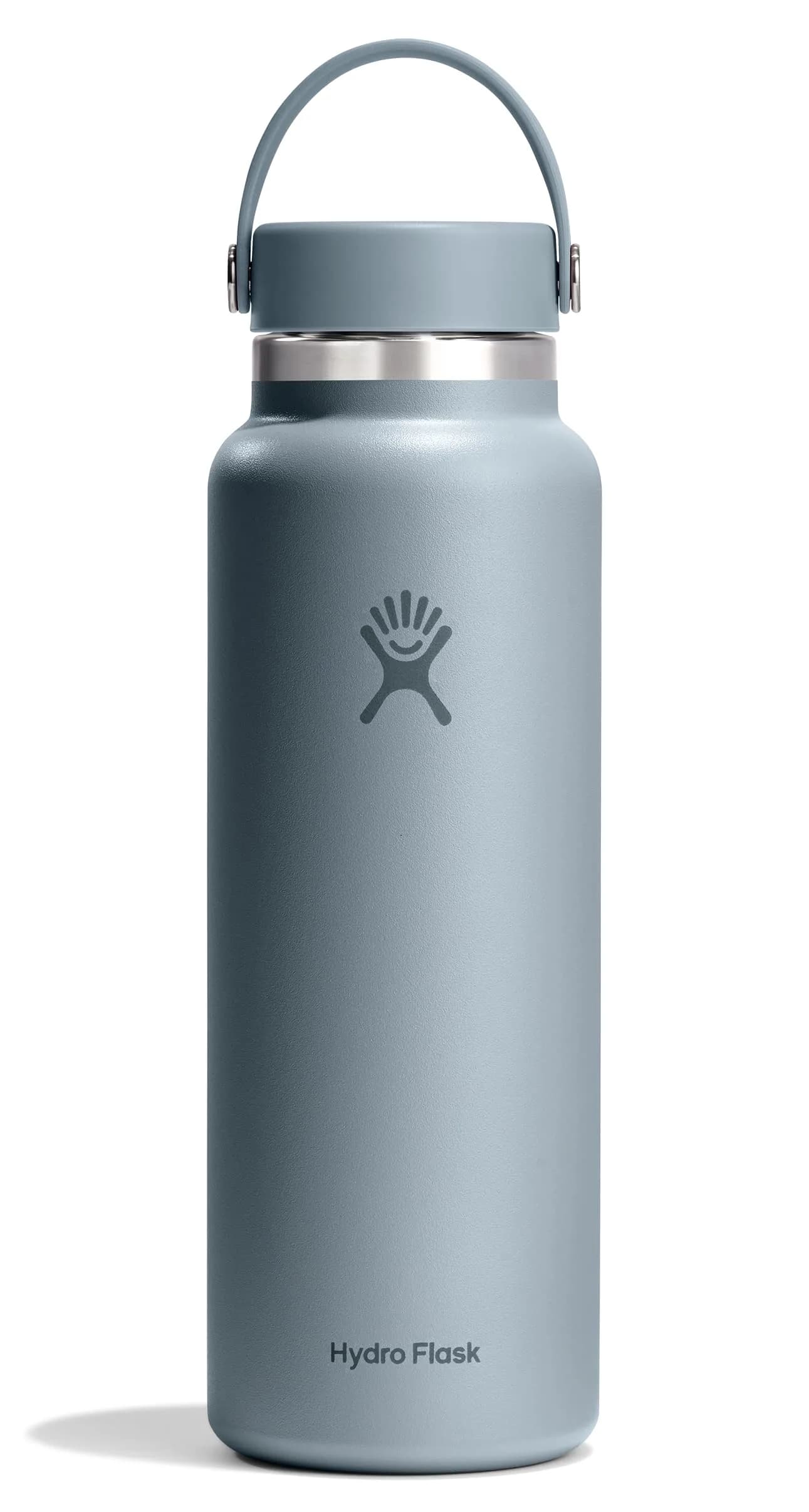 Hydro Flask 40 Oz Wide Mouth Water Bottle in Shale Gray | Insulated Stainless Steel, Leakproof - main product image