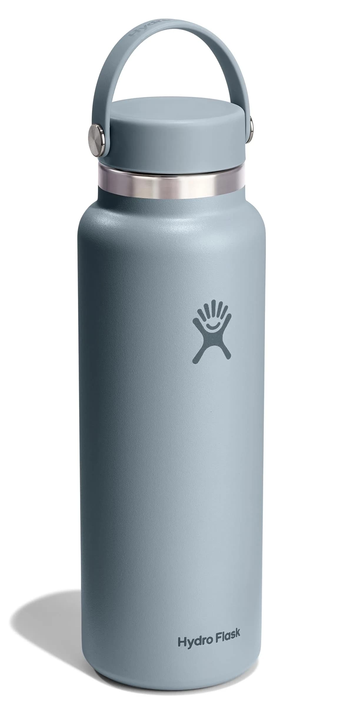 Hydro Flask 40 Oz Wide Mouth Water Bottle in Shale Gray | Insulated Stainless Steel, Leakproof thumbnail 2