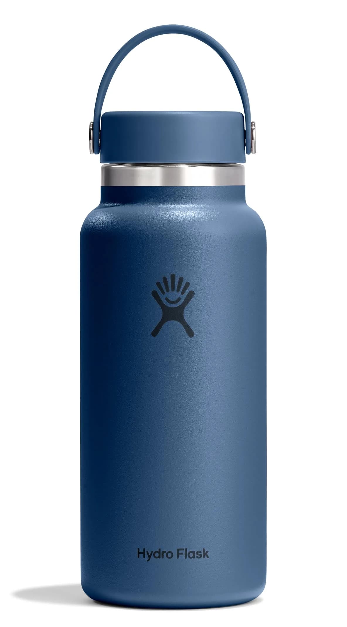 Hydro Flask 32 Oz Harbor Blue Wide Mouth Water Bottle | Insulated Stainless Steel, Cold 24 Hrs, Hot 12 Hrs - main product image