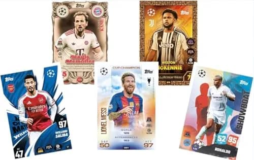 Topps Match Attax UEFA Trading Cards 2025/26 Multipack | 18 Cards, 6 Limited Edition, UEFA Champions League & Europa League thumbnail 4