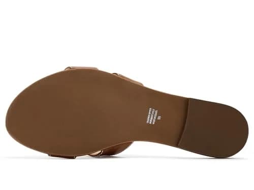 French Sole Alibi Slip-On Sandals Cognac 5 | Leather Comfort for Women thumbnail 5