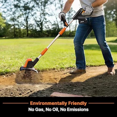 LawnMaster 24V MAX 9” Cordless Tiller – CLTE2409 | Compact, Cordless Garden Tiller for Small to Medium Gardens thumbnail 9
