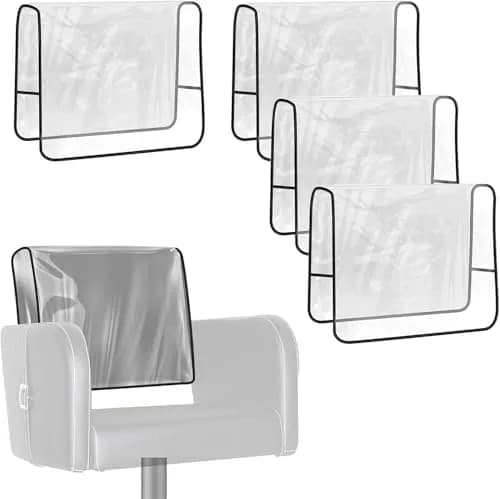 YEEZEE Salon Chair Cover Protectors Oversized Waterproof PVC 20.8"x 15.7"x 4" thumbnail 1