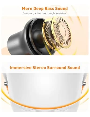 iMangoo MFi-Certified Wired Earbuds for Lightning Connector | 1.2m Tangle-Free Cable thumbnail 5