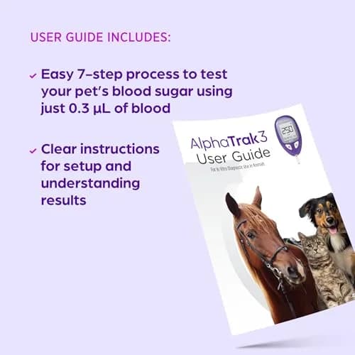 AlphaTRAK Blood Glucose Monitoring Kit for Dogs, Cats & Horses | Accurate Pet Blood Sugar Test in 5 Secs thumbnail 5
