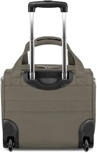 TOTAL TRAVELWARE Charleston 15" Underseat Bag (Mocha, 15-Inch Carry-On) | Durable Poly-Ballistic Fabric, 5 Year Warranty thumbnail 5