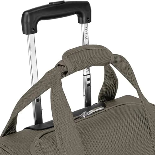 TOTAL TRAVELWARE Charleston 15" Underseat Bag (Mocha, 15-Inch Carry-On) | Durable Poly-Ballistic Fabric, 5 Year Warranty thumbnail 3