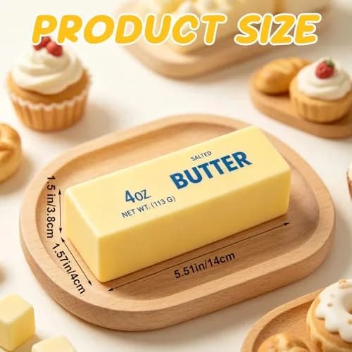 Lyreh Butter Stick Squeeze Toy 14cm (5.51in) | Non-Toxic PU Material for Kids thumbnail 2