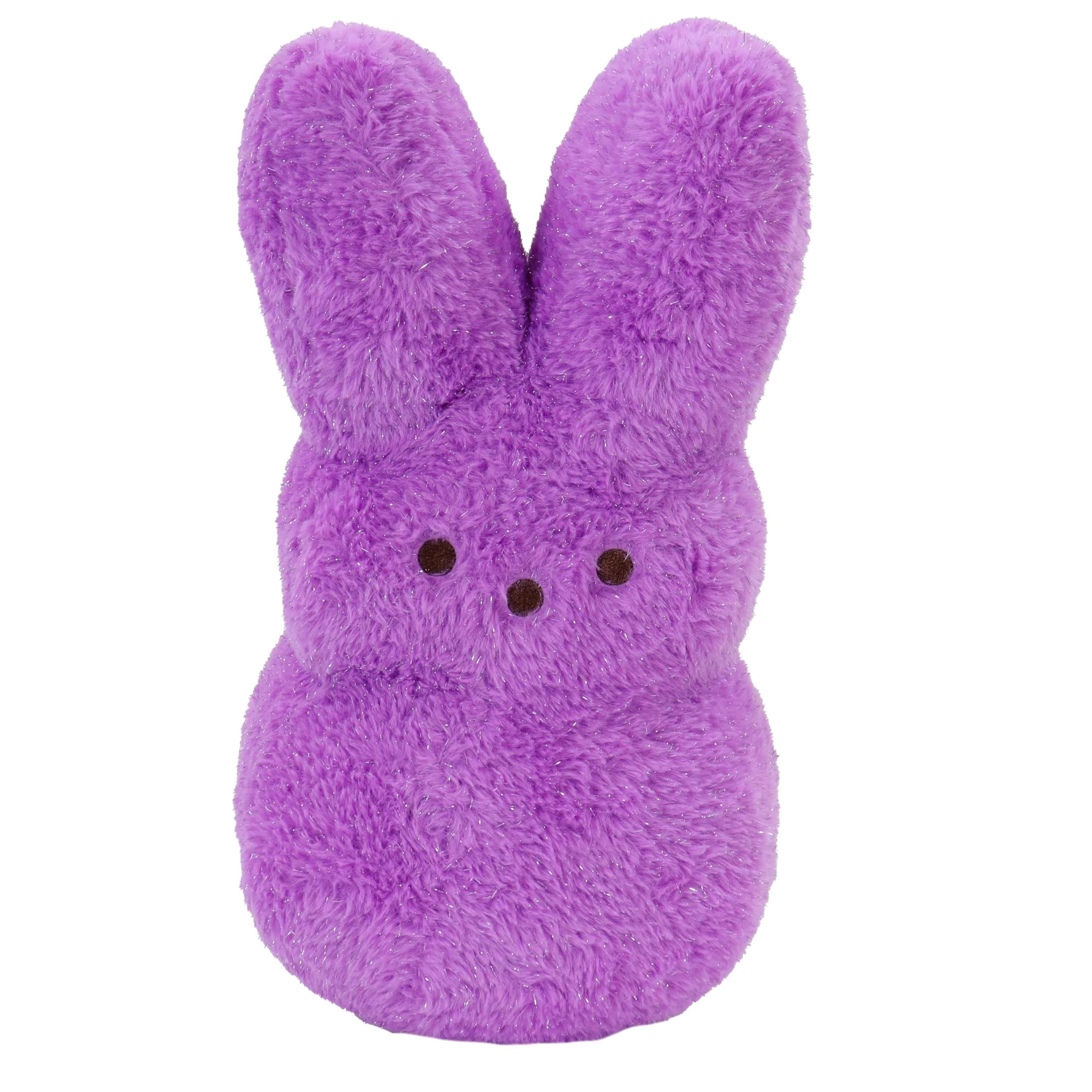 Animal Adventure 15" Purple Shaggy Bunny Peeps Plush Toy | Collectable Easter Plushie Buddy - main product image