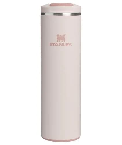 STANLEY Transit Flip Top Mug, 16 oz, Rose Quartz | Lightweight, Leakproof, Double-Wall Insulation thumbnail 1