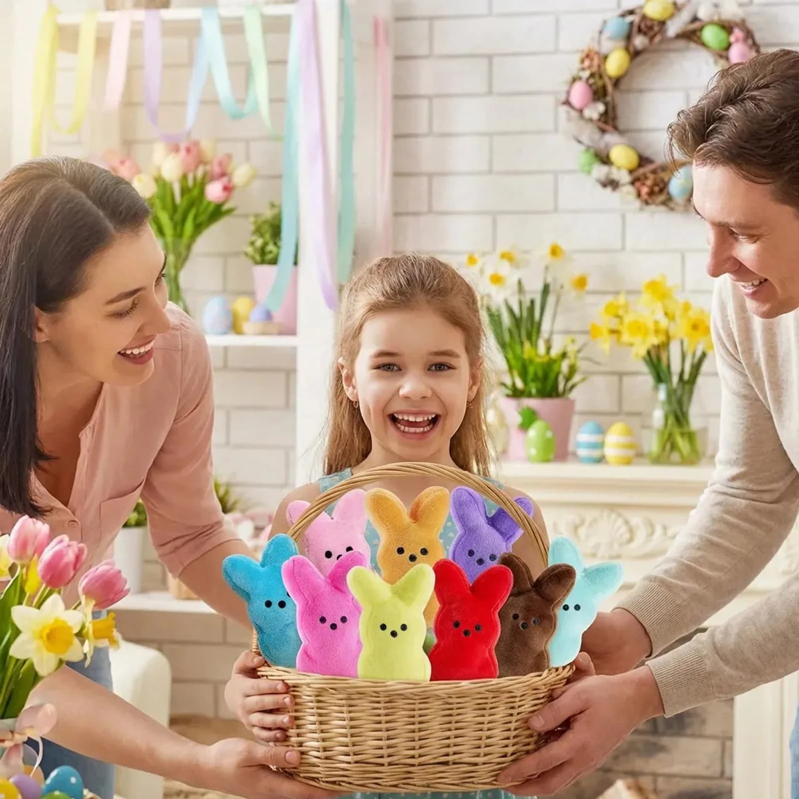 Rdogeia 24PCS Easter Bunny Plush Toys | Soft, Sweet, and Ready for Easter! - view 6