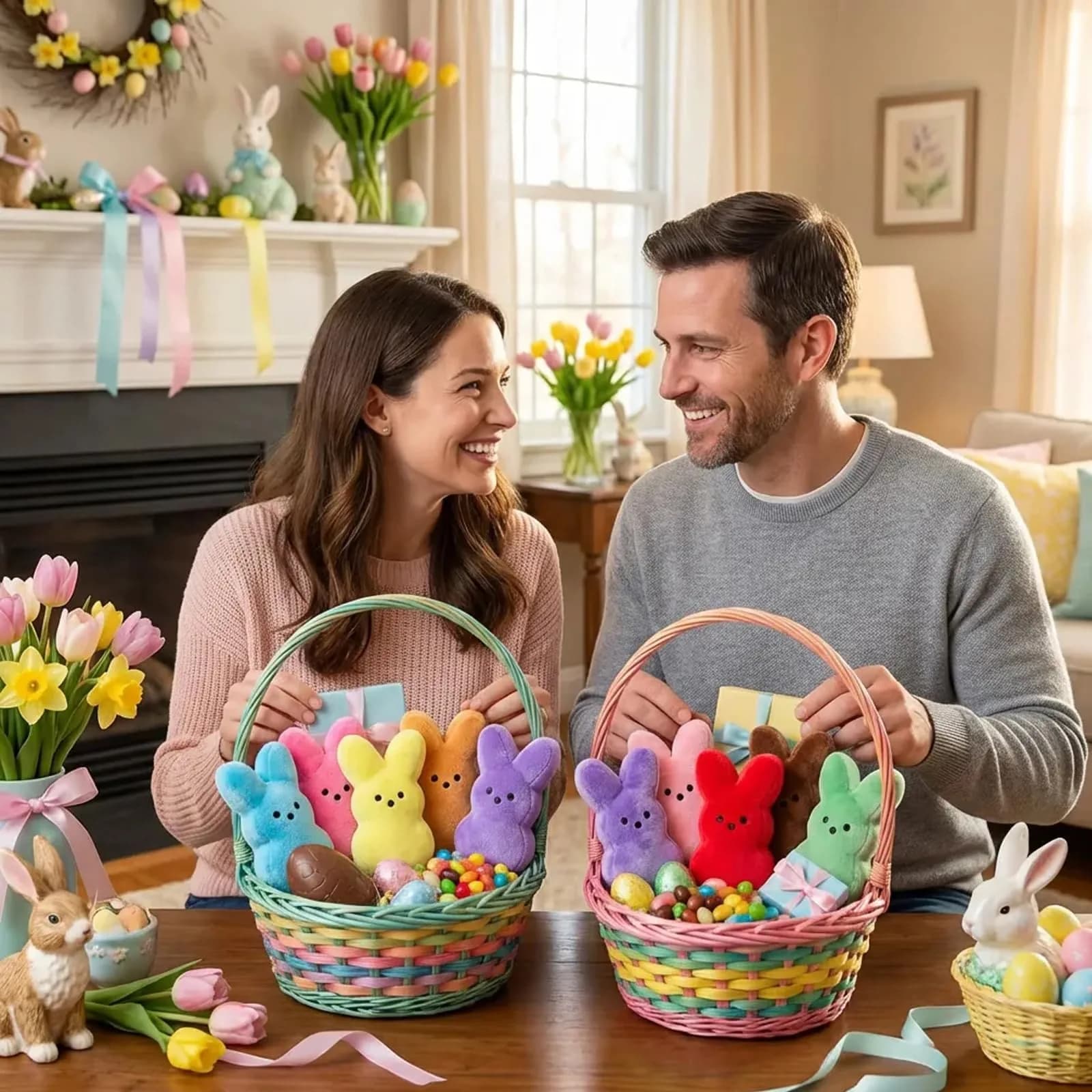 Rdogeia 24PCS Easter Bunny Plush Toys | Soft, Sweet, and Ready for Easter! - view 8