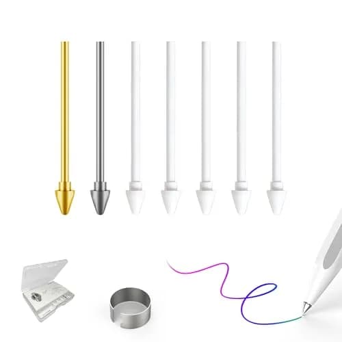 NWANTF Metal Nibs for Samsung Galaxy Tab S11/S11 Ultra S Pen | Durable, Precise, Easy Replacement thumbnail 1