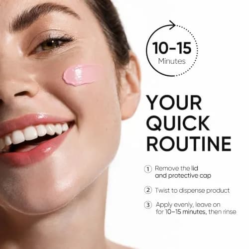 SKINTIFIC Bright Boost Face Mask Stick with Niacinamide & Arbutin, 30g (1.06 oz) | Brightens & Cools Skin thumbnail 7