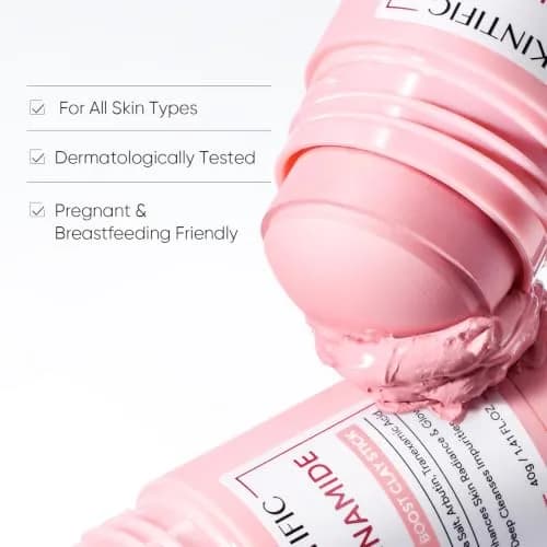 SKINTIFIC Bright Boost Face Mask Stick with Niacinamide & Arbutin, 30g (1.06 oz) | Brightens & Cools Skin thumbnail 8