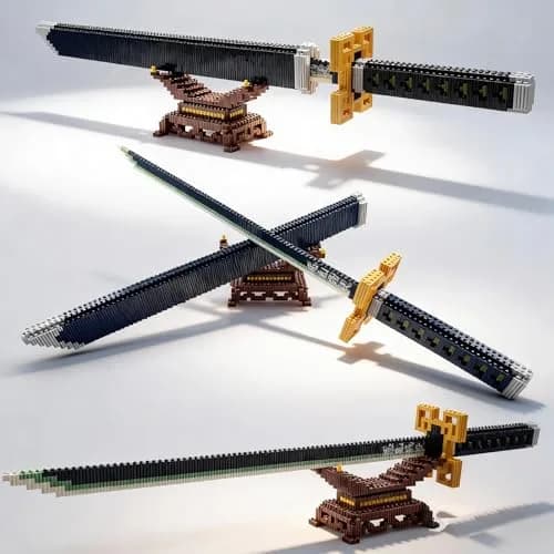 Beego Kill Demon Sword Building Kit Set 1440 Pieces | Educational STEM Toy for Teens 14+ & Adults thumbnail 1