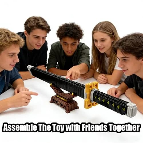 Beego Kill Demon Sword Building Kit Set 1440 Pieces | Educational STEM Toy for Teens 14+ & Adults thumbnail 6