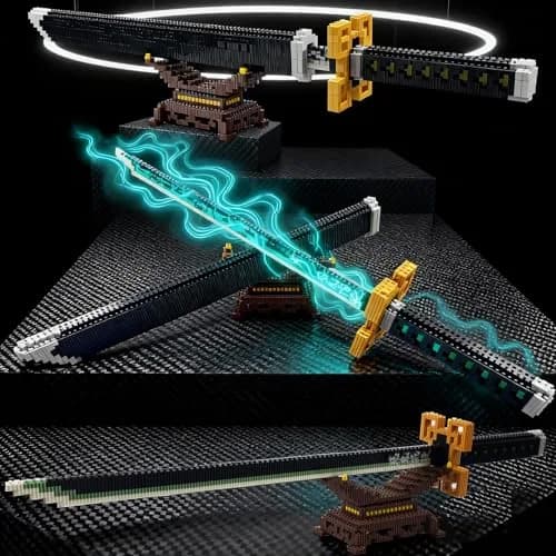 Beego Kill Demon Sword Building Kit Set 1440 Pieces | Educational STEM Toy for Teens 14+ & Adults thumbnail 9