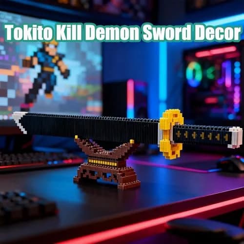 Beego Kill Demon Sword Building Kit Set 1440 Pieces | Educational STEM Toy for Teens 14+ & Adults thumbnail 2