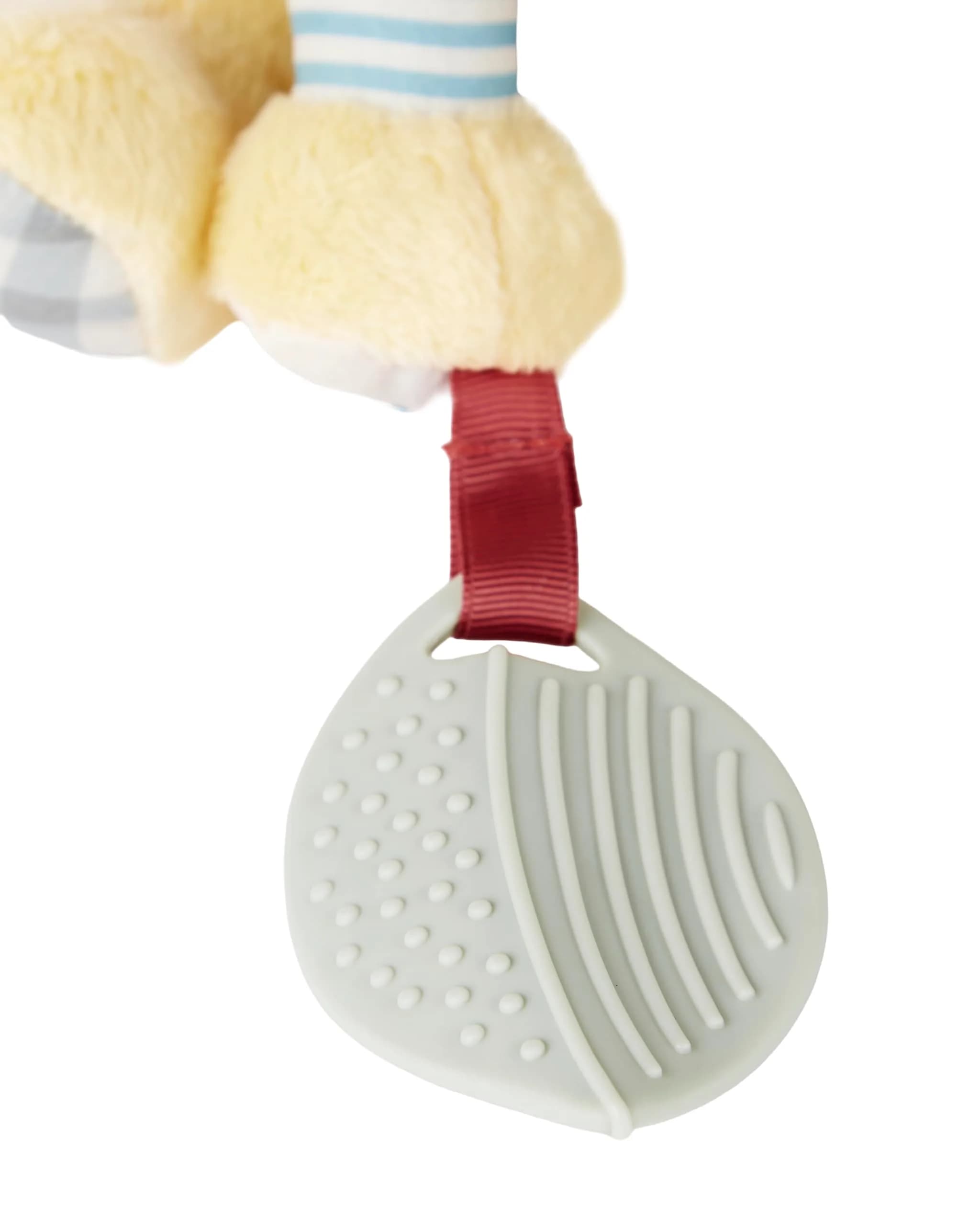 Skip Hop Bandana Buddies Lion Activity and Teething Toy with Rattle, Textures & Mirror | BPA-Free - view 2