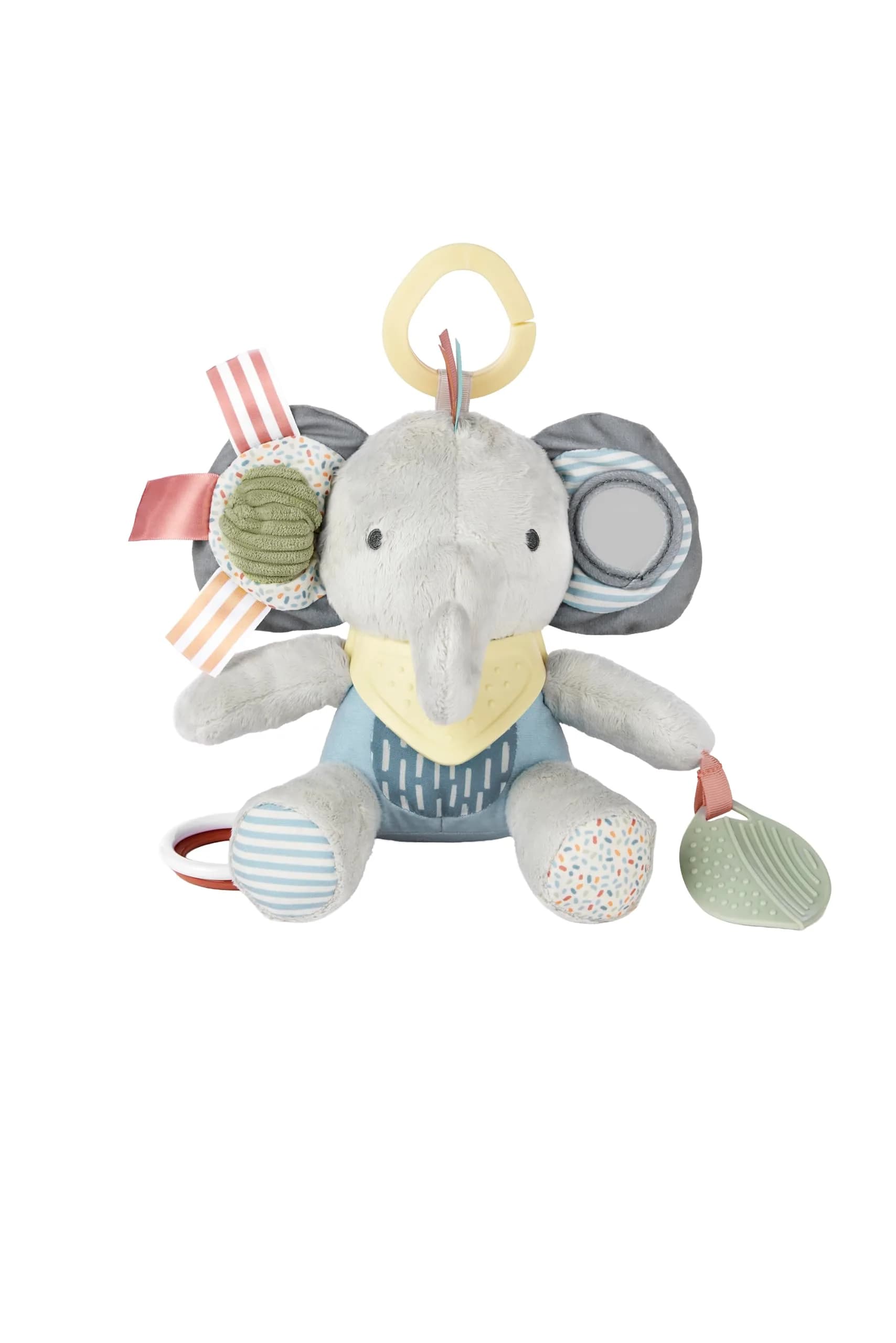 Skip Hop Bandana Buddies Elephant NEW Activity & Teething Toy with Rattle & Textures - main product image
