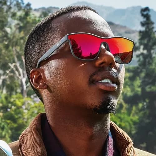 goodr Voight-Kampff Vision Polarized Sunglasses, Medium Sized | UV400, No Slip & No Bounce thumbnail 3
