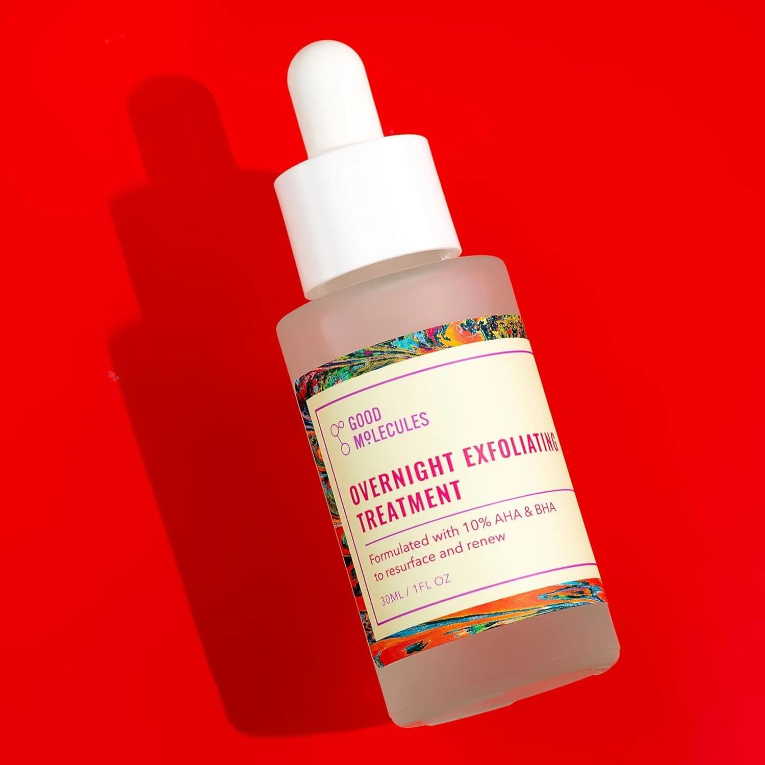 Good Molecules Overnight Exfoliating Treatment 3 x 30ml (3 fl oz) | Resurfaces Skin with AHA & BHA - view 7