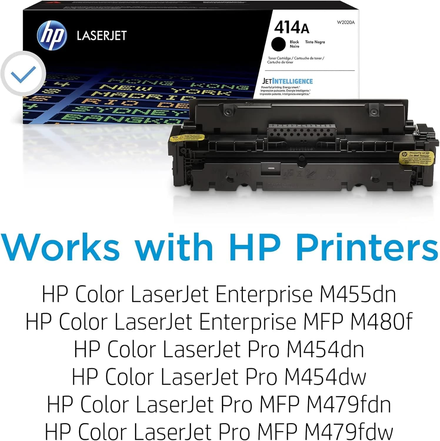HP 414A Black Toner Cartridge 2-Pack | Standard Yield, 2400 Pages Per Cartridge - view 2