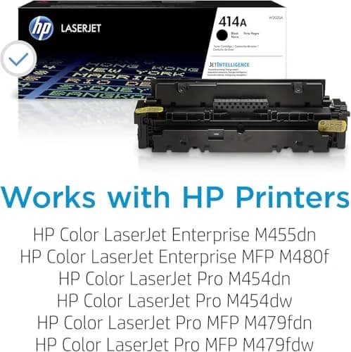 HP 414A Black Toner Cartridge 2-Pack | Standard Yield, 2400 Pages Per Cartridge thumbnail 2