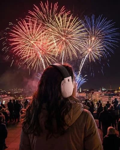 ProCase Noise Reduction Ear Muffs SNR 29dB, Hearing Protection Headphones for Adults, Adjustable Soundproof Ear Defenders for Shooting, Construction, Mowing - Pink (1 Unit) thumbnail 6
