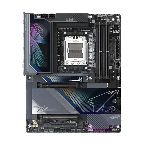 GIGABYTE X870E AORUS Master X3D AMD AM5 ATX Motherboard | DDR5, PCIe 5.0, WiFi 7 thumbnail 2