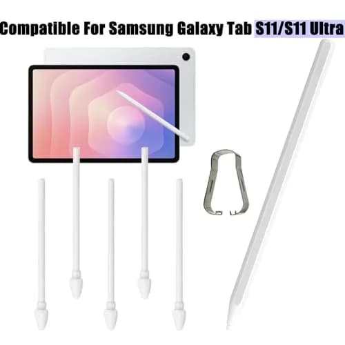 Alovexiong 5-Pack S Pen Tips for Samsung Galaxy Tab S11 Ultra Stylus with Tweezer | Replacement Nibs for Tab S11 Ultra thumbnail 2