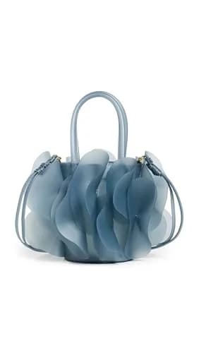FARM Rio Jelly Flower Bag Ice Blue | Playful Translucent Silicone Handbag thumbnail 1