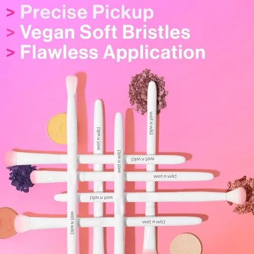 wet n wild Crease Brush (Pack of 2) - Expert Precision Eyeshadow Application thumbnail 4