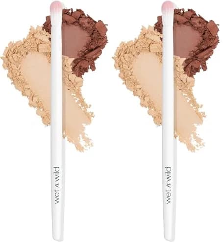 wet n wild Crease Brush (Pack of 2) - Expert Precision Eyeshadow Application thumbnail 1