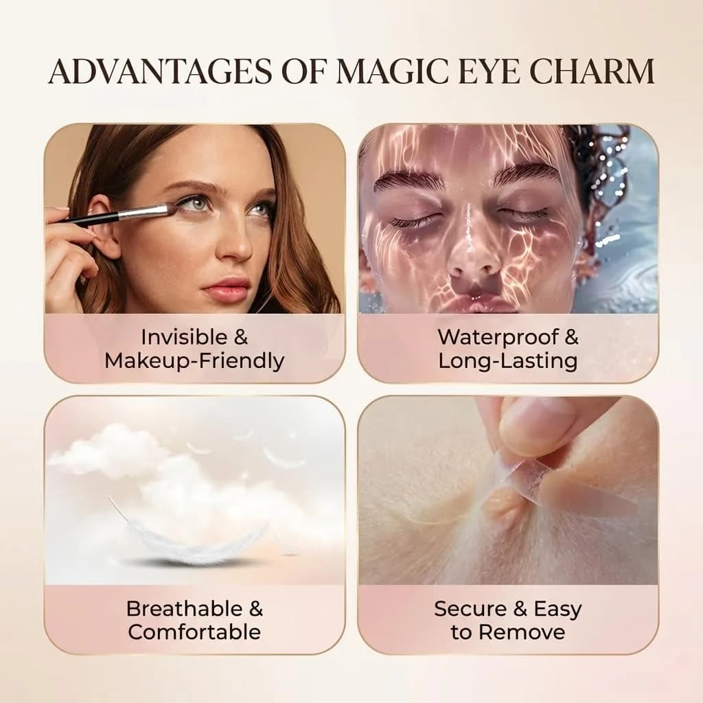 Eye Charm Magic Slim Single-Sided Wide 6mm Double Eyelid Tape - 120 Count - view 4