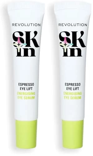 Revolution Skincare London Vegan Eye Serum 0.5 fl oz | Helps Dark Circles & Puffiness with Caffeine & Hyaluronic Acid thumbnail 1