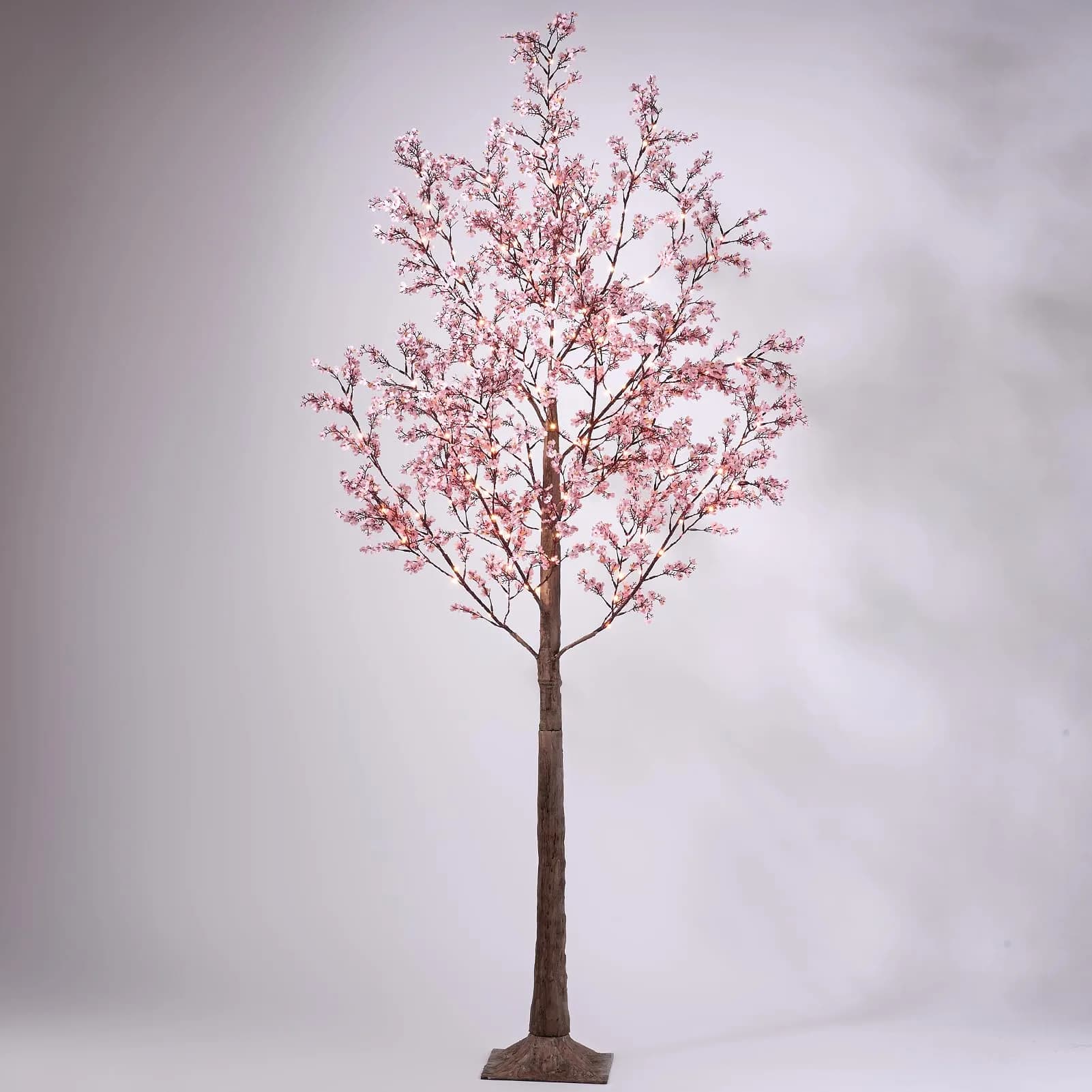 LIGHTSHARE 6FT Lighted Cherry Blossom Tree with 171 LED Warm White Lights | Indoor Outdoor Decorative Sakura Tree — 6FT Sakura Tree