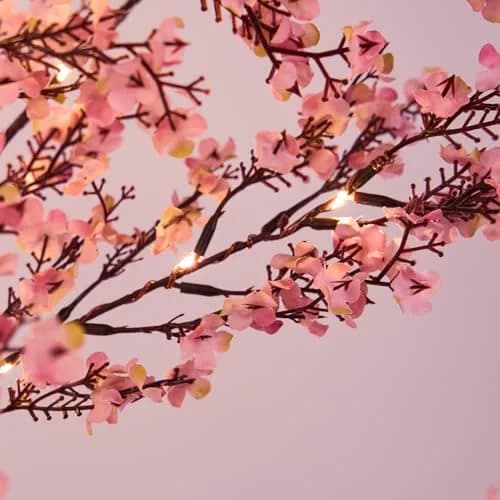 LIGHTSHARE 6FT Lighted Cherry Blossom Tree with 171 LED Warm White Lights | Indoor Outdoor Decorative Sakura Tree thumbnail 7