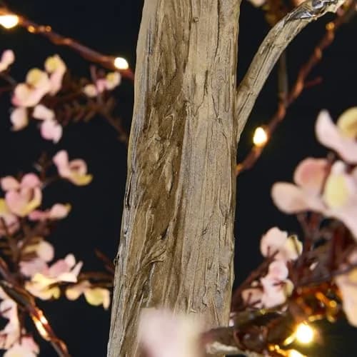 LIGHTSHARE 6FT Lighted Cherry Blossom Tree with 171 LED Warm White Lights | Indoor Outdoor Decorative Sakura Tree thumbnail 8