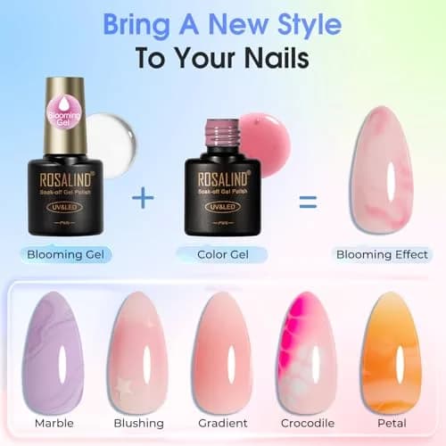 ROSALIND Gel Nail Polish Set 101PCS | 91 Colors, Long-Lasting, Easy Application, Safe Ingredients, Gift Ready (70-120 chars) thumbnail 3