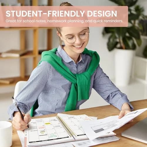 Taja 2026-2027 Academic Planner 8.5" x 11" (21.6 x 27.9 cm) | Weekly & Monthly Planning Agenda with Tabs thumbnail 6