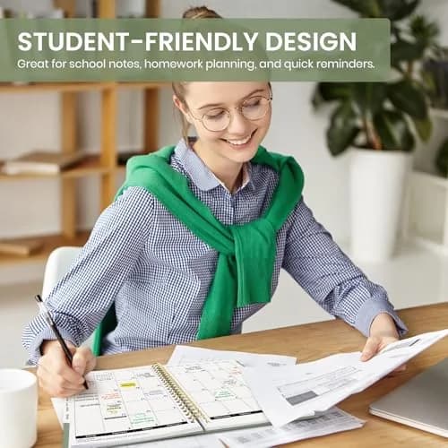 Taja Planner 2026-2027 Academic Planner 6.3" x 8.5" (16.0 cm x 21.6 cm) | Weekly & Monthly Planning for Students & Professionals thumbnail 6