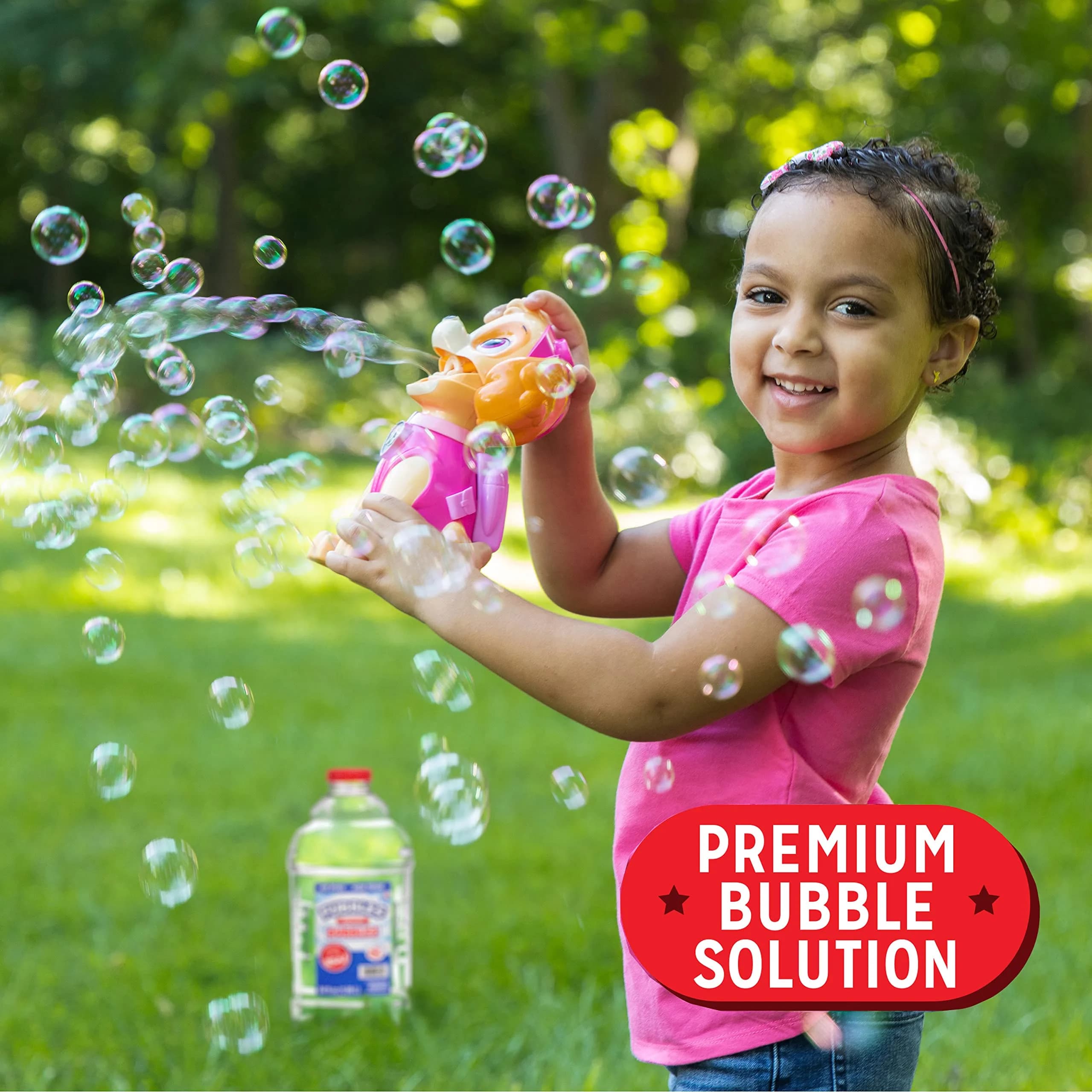 Fubbles Little Kids Bubble Solution by Fubbles (64 OZ / 1.89 L) | Made in USA - view 5